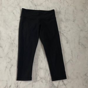 Lululemon Cropped Black Leggings